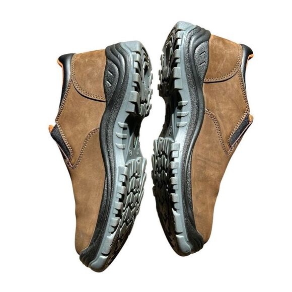 Timberland Pro Hytest Safety Footwear Slip-On Work Shoes - Size 10 WIDE Brown - Picture 4 of 9